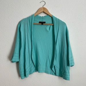 Light Sea Green Open Front Cardigan Size 22/24